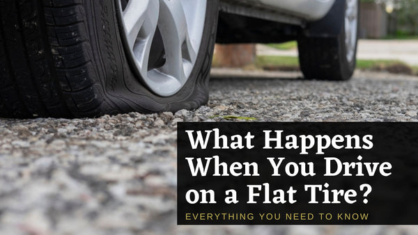 What Happens When You Drive on a Flat Tire? A Deep Dive.