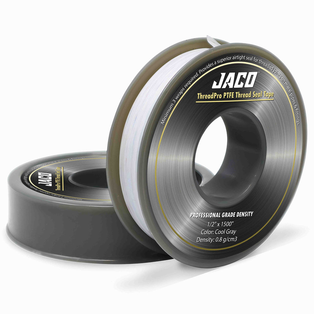 ThreadPro™ PTFE Thread Seal Tape | Professional Grade - 1/2" x 125 ft. (Cool Gray)