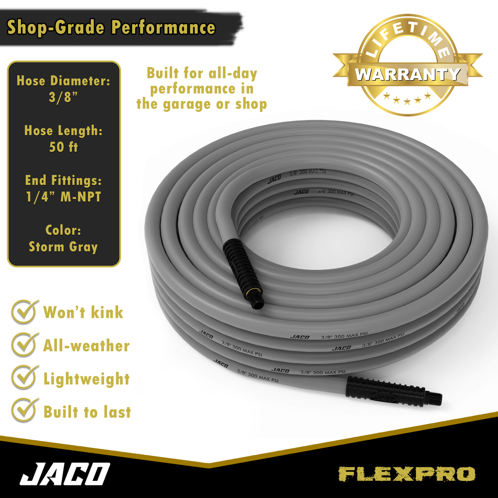 flexible air hose kink free