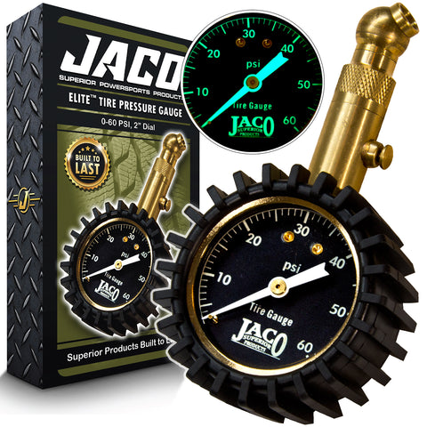Elite® Tire Pressure Gauge - 60 PSI | JACO