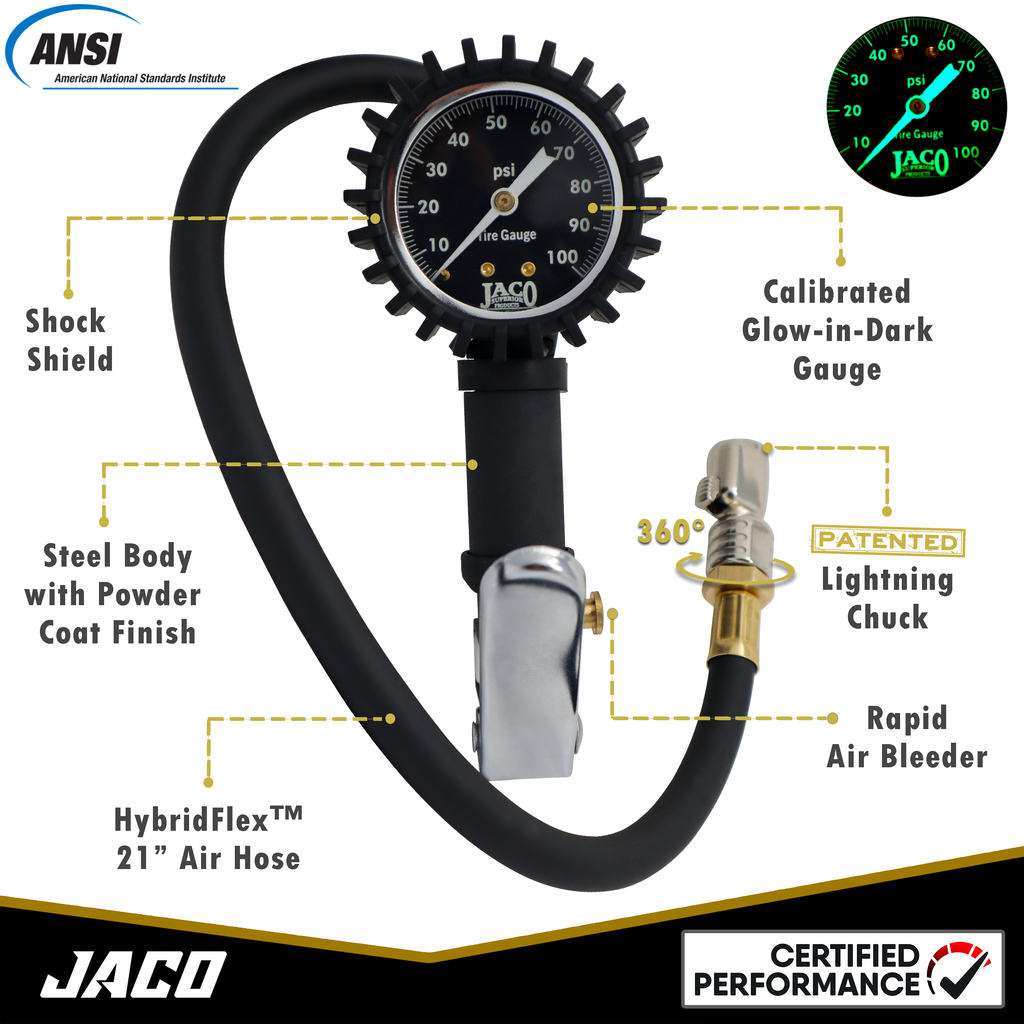 tire inflator gauge