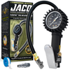 tire inflator with pressure gauge