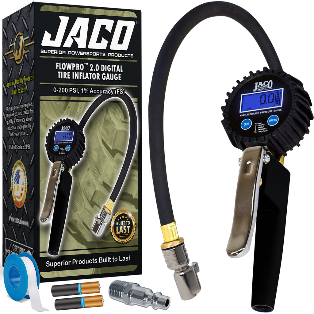 digital tire pressure gauge inflator