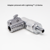 Lightning™ Air Inflator Adapter for Portable Tire Inflators (Schrader Valve to 1/4 inch M-NPT) | Open Flow