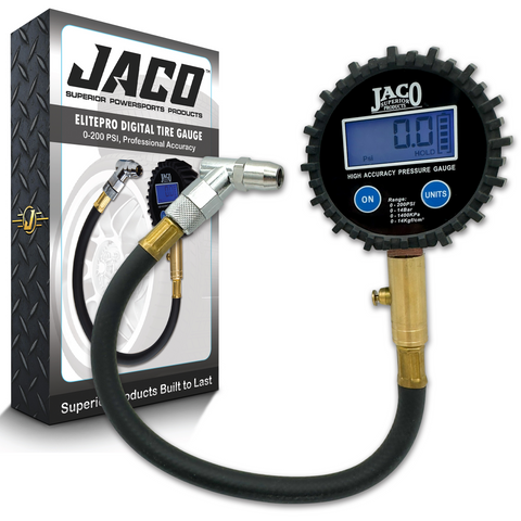 JACO ElitePro デジタルタイヤ空気圧計 - プロフェッショナル精度