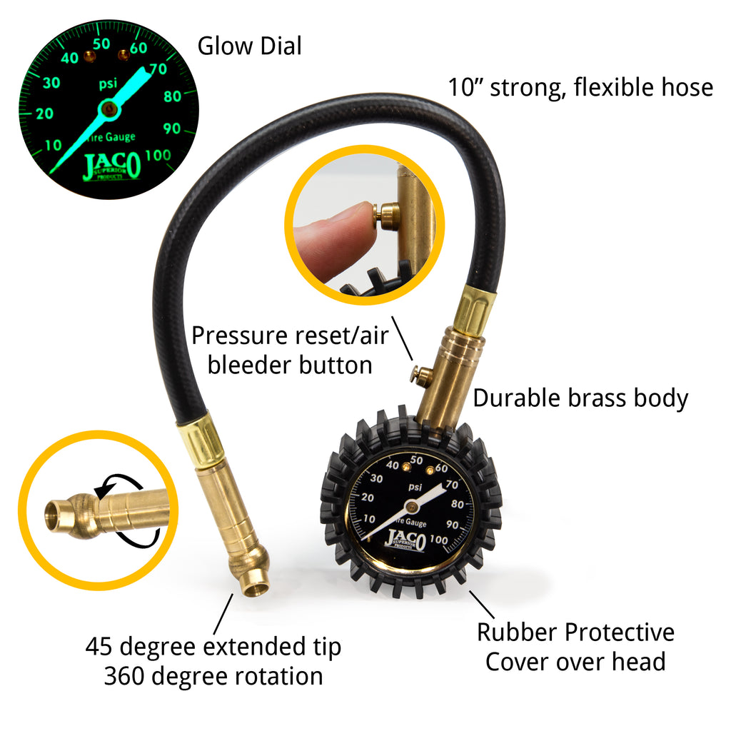 tire gauge for tire pressure