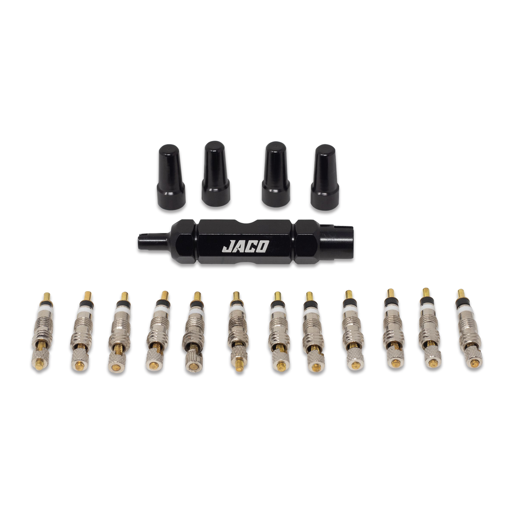 JACO Presta Valve Core Replacement Kit for Bike Tires