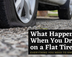 driving on a flat tire