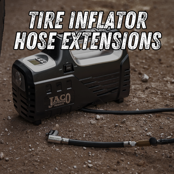 Tire Inflator Quick-Connect Hose Extensions