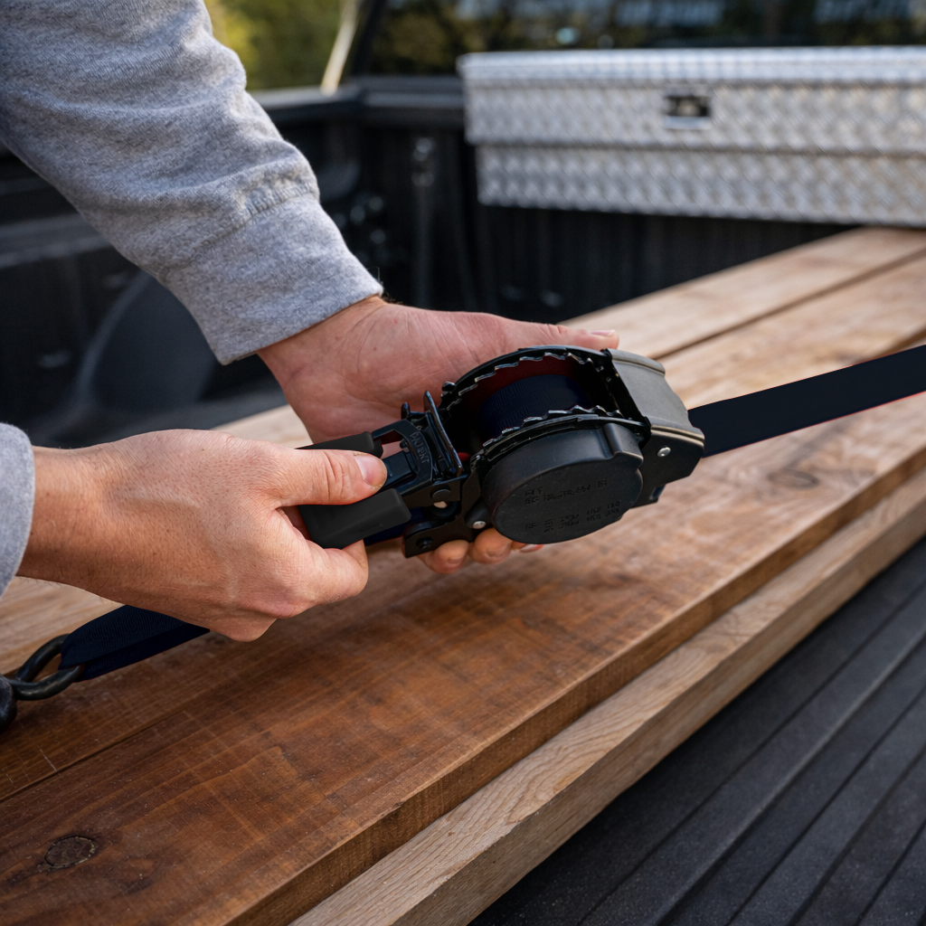 auto retracting ratchet straps self retractable