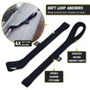 Retractable Ratchet Straps - 1" x 15 ft (1,760 lbs Break Strength) | Auto Self Retracting Cargo Tie Down Strap Set - Image 9 - JACO