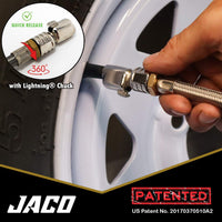 FlowPro® Digital Tire Inflator Gauge with Lock-on Dually Air Chuck - 200 PSI (Bundle) - Image 8 - JACO