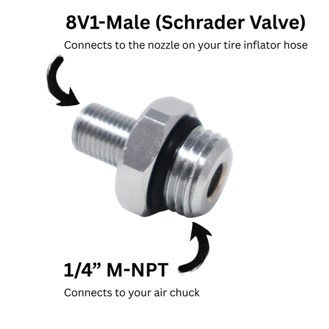 Tire Inflator Air Adapter