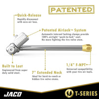 FlowPro® Digital Tire Inflator Gauge with Lock-on Dually Air Chuck - 200 PSI (Bundle) - Image 4 - JACO