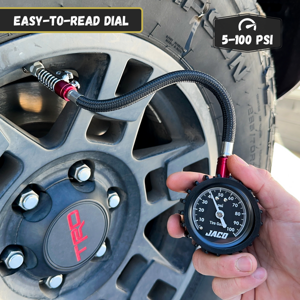 ElitePro-X Tire Pressure Gauge with Lightning™ Chuck - Image 4 - JACO