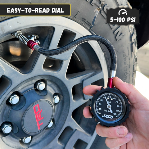 ElitePro-X Tire Pressure Gauge with Lightning Chuck