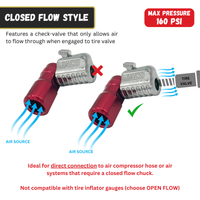 Lightning™ L2-Series Tire Air Chuck - 1/4" F-NPT - Image 6 - JACO