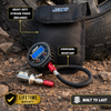 Lightning™ RX4 Digital Tire Deflator with Gauge | Quick-Connect Rapid Air Down Tool for Off Road 4x4