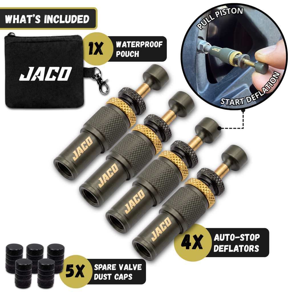 off road tire deflators air down valves