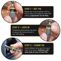 off road tire deflators air down valves