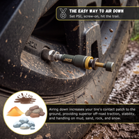 off road tire deflators air down valves
