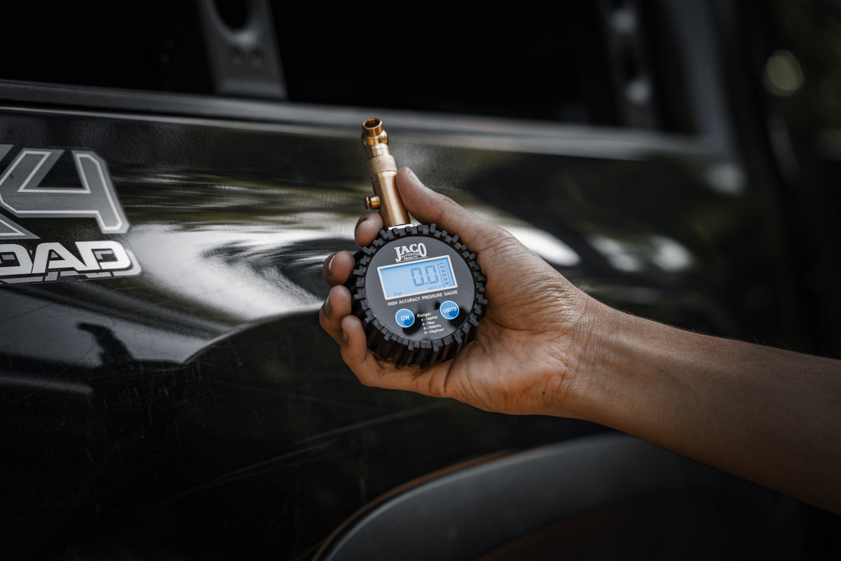 JACO ElitePro Digital Tire Pressure Gauge - Professional Accuracy - 100 JACO ElitePro Digital Tire Pressure Gauge - Professional Accuracy - 100