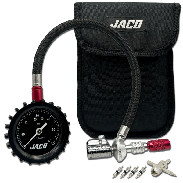 tire deflator with gauge