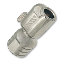 Lightning™ S-Series Tire Air Chuck | Open Flow, 1/4" F-NPT - JACO