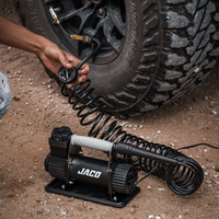 TrailPro™ Heavy Duty Portable Air Compressor - 3.5 CFM (12V/33A) | On x Off Road Tire Inflator Kit - Image 2 - JACO