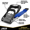 Heavy Duty Ratchet Tie Down Straps with Soft Loops (1.6" x 8 ft) | AAR Certified Break Strength (5,208 lbs) - Image 23 - JACO