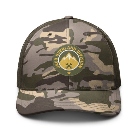 Overland Division Camo Mesh Snapback Hat | JACO