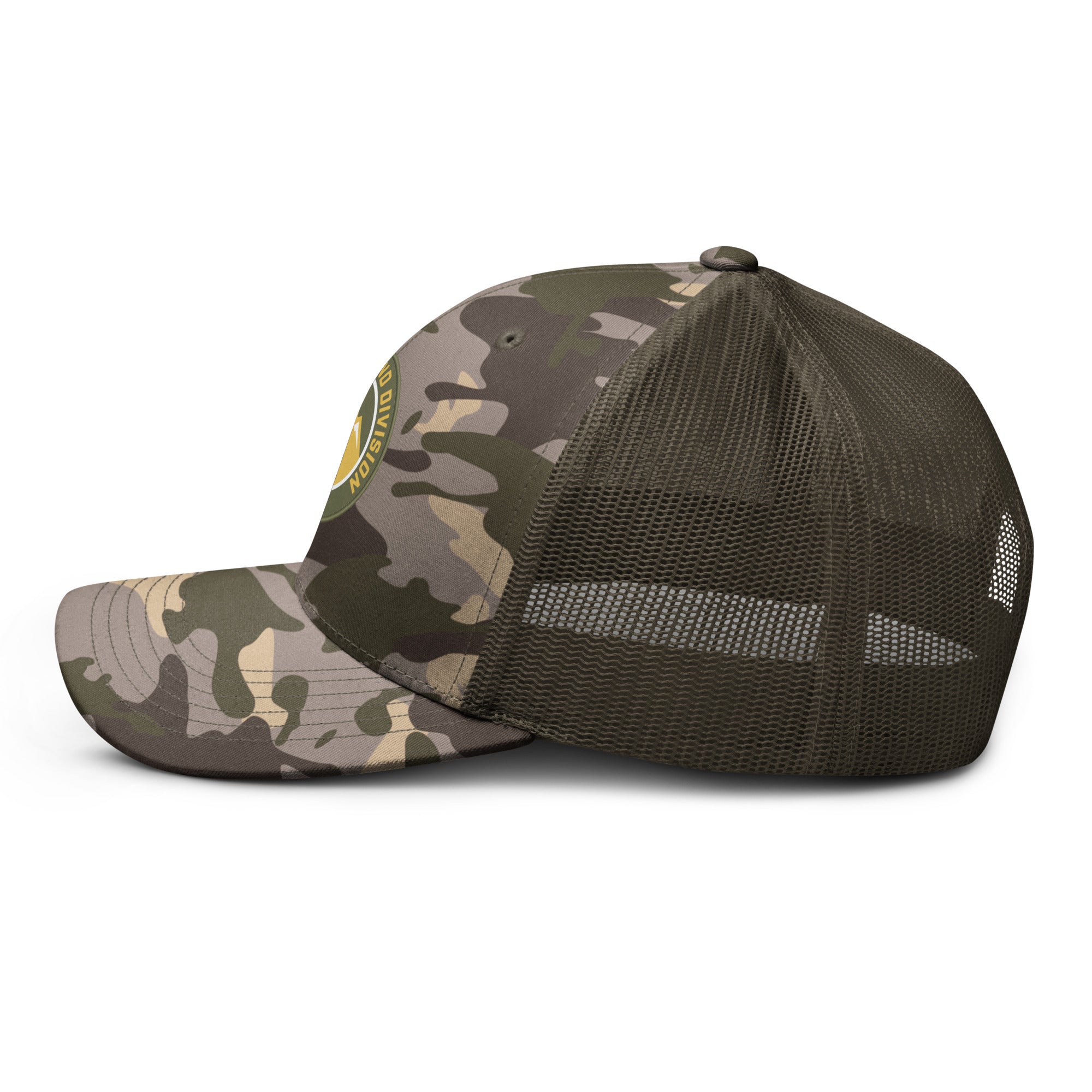 Overland Division Camo Mesh Snapback Hat | JACO