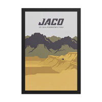 Mountain Drive Framed Poster Wall Art - 12" x 18"