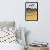 Mountain Drive Framed Poster Wall Art - 12" x 18"