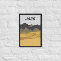 Mountain Drive Framed Poster Wall Art - 12" x 18"