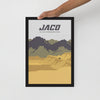 Mountain Drive Framed Poster Wall Art - 12" x 18"
