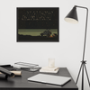 Starry Night Framed Poster Wall Art