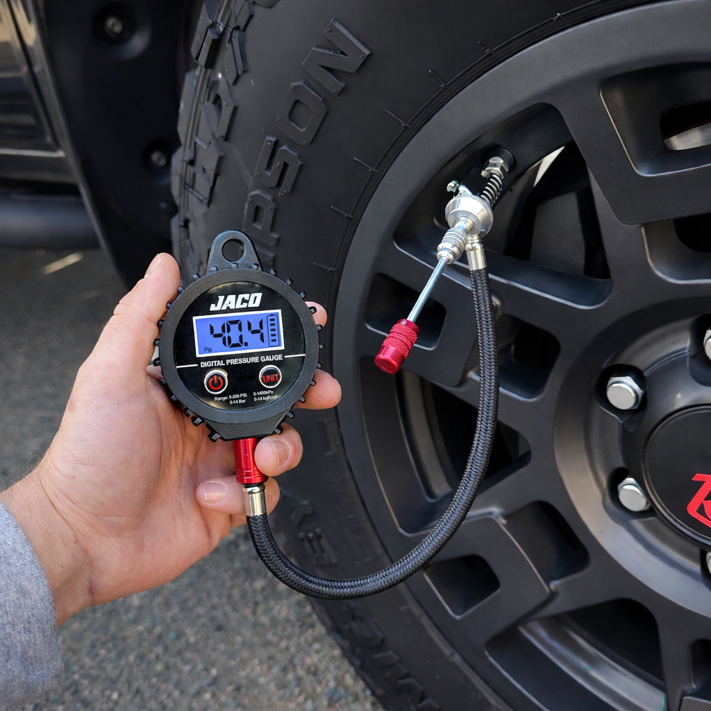 tire deflator gauge offroad