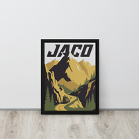 Mountain Adventure Framed Canvas Wall Art