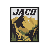 Mountain Adventure Framed Canvas Wall Art