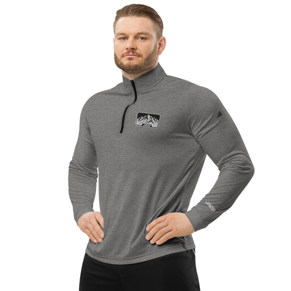 Embroidered Switchback Quarter Zip by Adidas