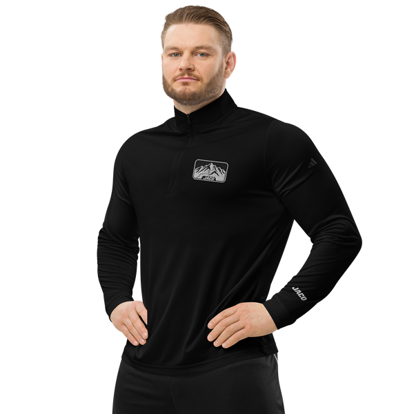 Embroidered Switchback Quarter Zip by Adidas
