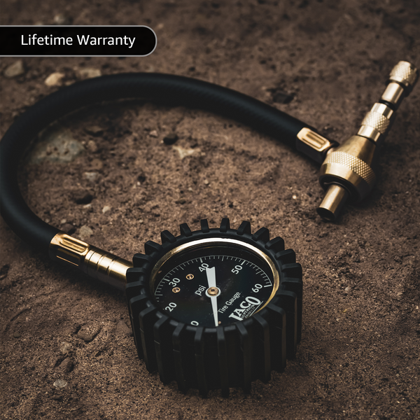 RapidFlow™ Tire Deflator Gauge (0-60 PSI) | Rapid Off-Road Air Down Kit - Image 6 - JACO