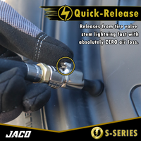 Lightning™ S-Series Tire Air Chuck | Open Flow, 1/4" F-NPT - Image 5 - JACO
