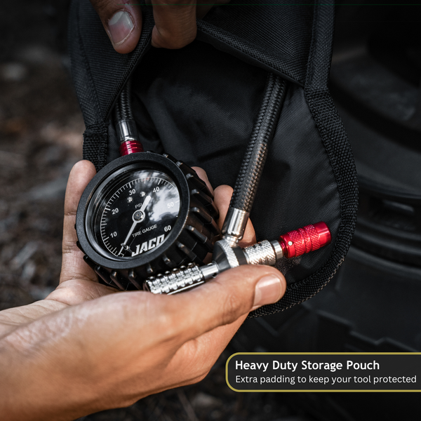 Lightning™ RX4 Tire Deflator with Gauge - 60 PSI | Rapid Off Road Air Down Tool - Image 7 - JACO