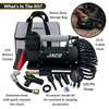TrailPro™ Heavy Duty Portable Air Compressor - 3.5 CFM (12V/33A) | On x Off Road Tire Inflator Kit - Image 4 - JACO