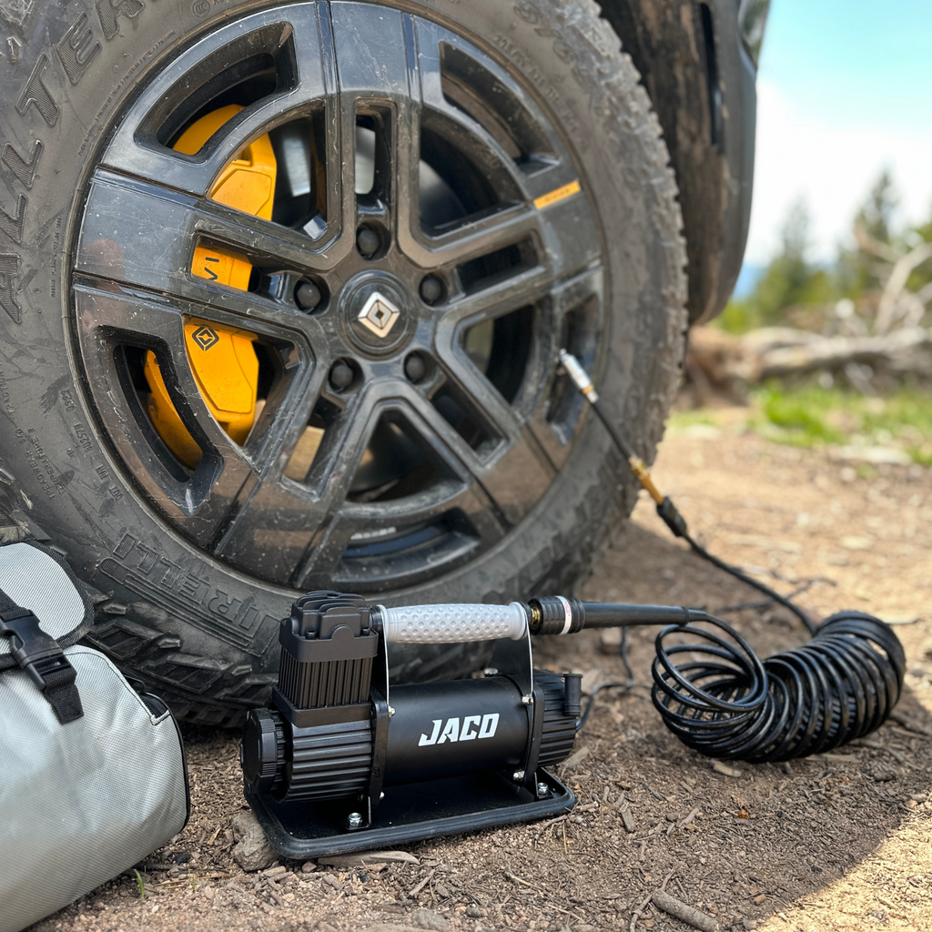 TrailPro™ Heavy Duty Portable Air Compressor - 3.5 CFM (12V/33A) | On x Off Road Tire Inflator Kit