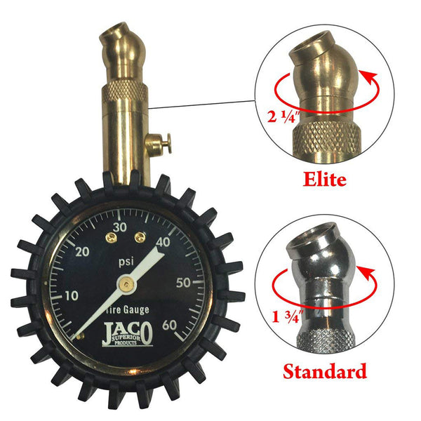 Elite® Tire Pressure Gauge - 60 PSI - Image 3 - JACO