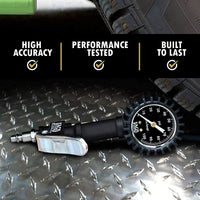FlowPro® Tire Inflator with Pressure Gauge - 100 PSI - Image 8 - JACO