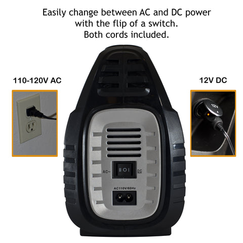 SmartPro™ 2.0 Digital Tire Inflator (AC/DC) - Automatic Portable Air Compressor - 100 PSI
